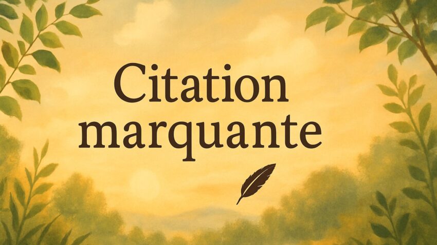 Lire la suite à propos de l’article Citation marquante : Des mots sur des sentiments