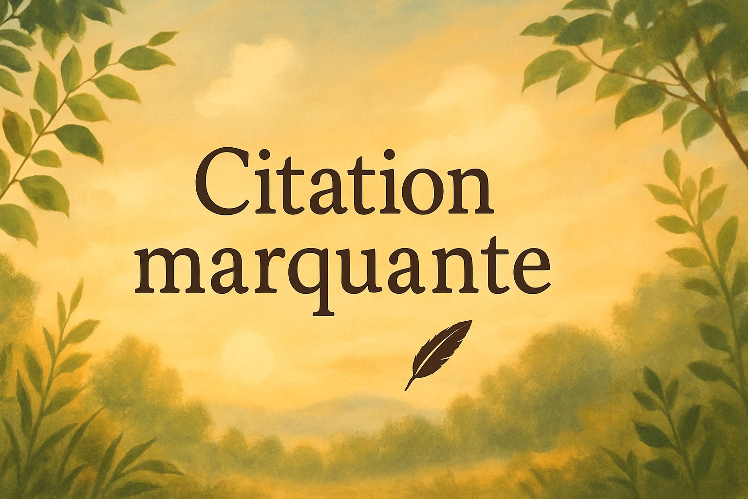 You are currently viewing Citation marquante : Des mots sur des sentiments